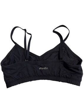 Handful Black Comfort Bralette with Adjustable Straps